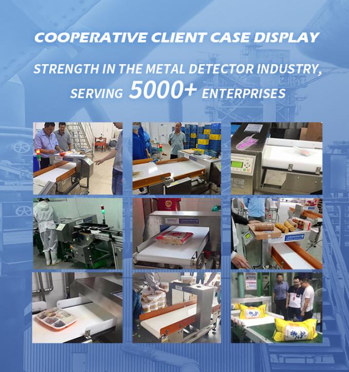 プラスチック ゴム 肉 ビスケット スナック コンベヤー 冷凍食品 産業用金属検出器 4