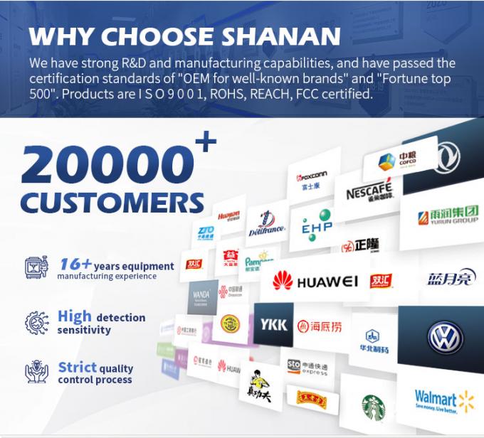 食品級 品質 使いやすいコンベアベルト 拒絶感のある金属検出器 CE ISO 認証 3