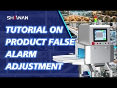 50Hz電源とミラー・ポーラー付きの先進食品X線機 SUS304体材