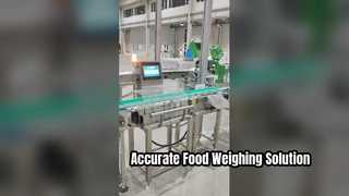 自動チェック計量機食品グレードの精度