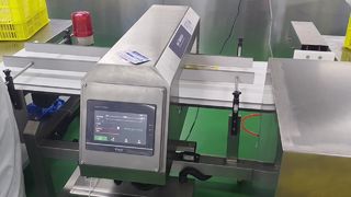 生産ライン用食品グレードの金属検出器