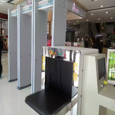 学校、空港のための金属探知器の保証装置を通るタッチ画面の携帯用歩行