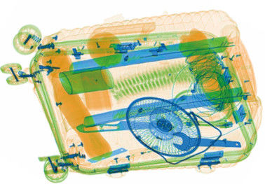 コンベヤー空港X光線の手荷物の検査システム、100 - 160kv空港荷物の走査器