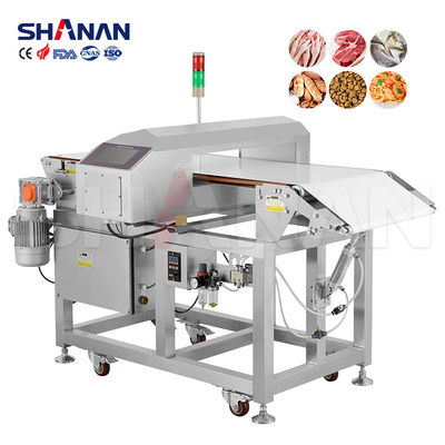 Automatic Food Grade Metal Detector Conveyor Multi-Language Belt Food Industry Metal Detector Machine
