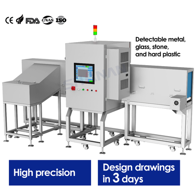 工業食品 X線検査探知機 機械 システム コンベヤー ミラー SUS304