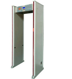 金属探知器を通る高精度の人体の温度の測定の歩行